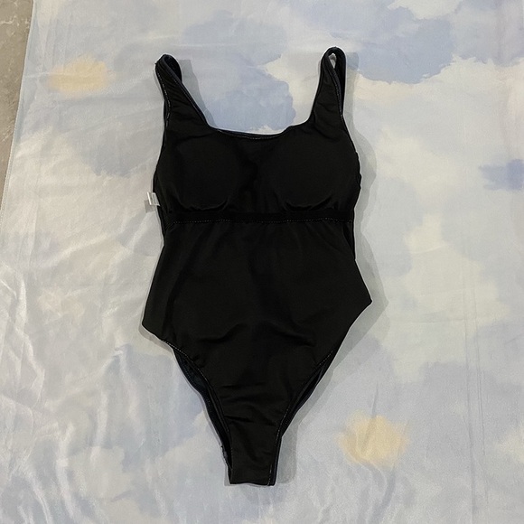 Loewe One-Piece Open-Back Black Swimsuit - Picture 4 of 7